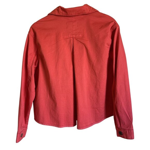 Chino by Anthropologie Orange Swing Jacket Size Small - Picture 4 of 10